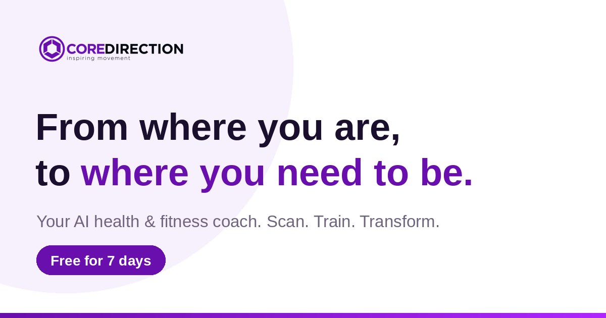 Core Direction — From where you are, to where you need to be